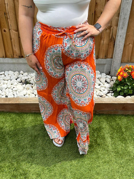 Mandala Print Trousers