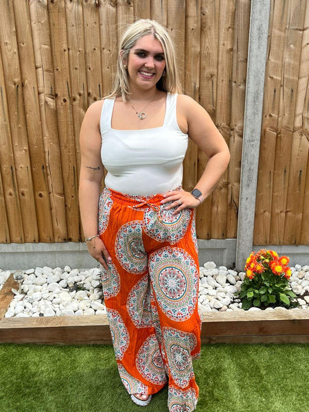 Mandala Print Trousers